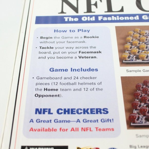 VTG Dallas Cowboys CHECKERS Board Game NFL Football Team VS San Francisco 1993 - Picture 6 of 7